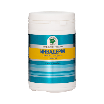 Инвадерм, 60 капс., Фитомикросфералар Инвадерм, 60 капс., Фитомикросфералар